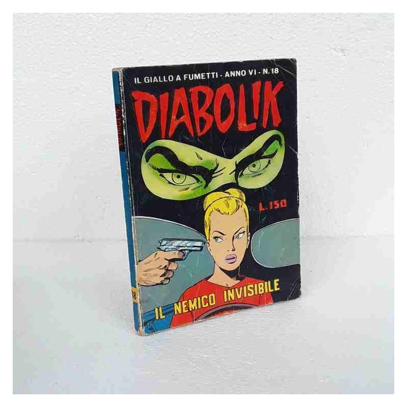 Diabolik anno VI n 18 Il nemico invisibile