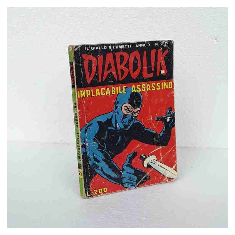 Diabolik anno X n 21 Implacabile assassino