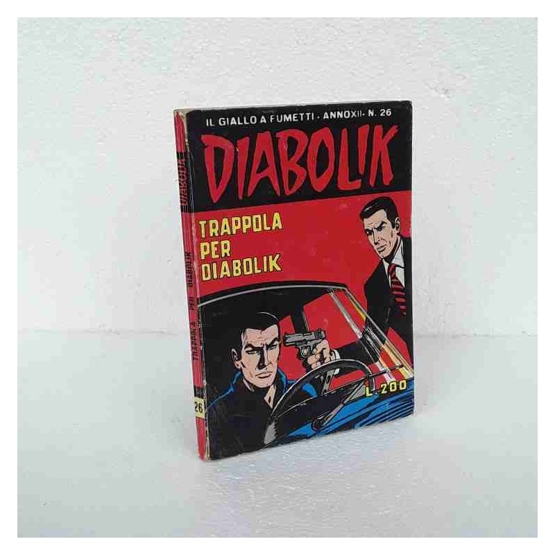 Diabolik anno XII n 26 Trappola per Diabolik