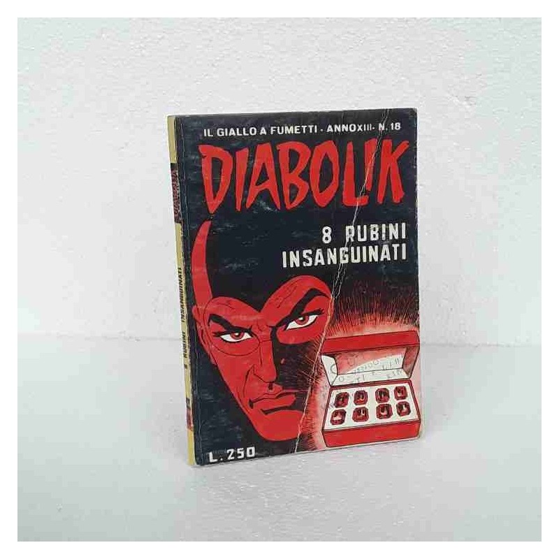 Diabolik anno XIII n 18 8 Rubini insanguinati