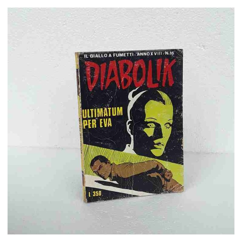 Diabolik anno XVIII n 16 Ultimatum per Eva