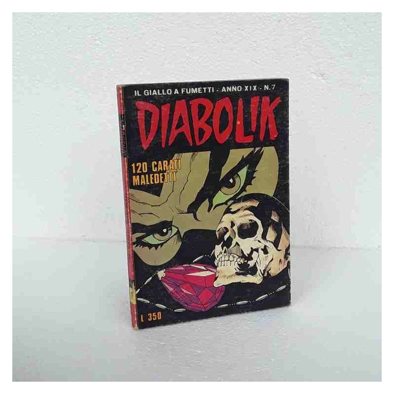 Diabolik anno XIX n 7 120 carati maledetti