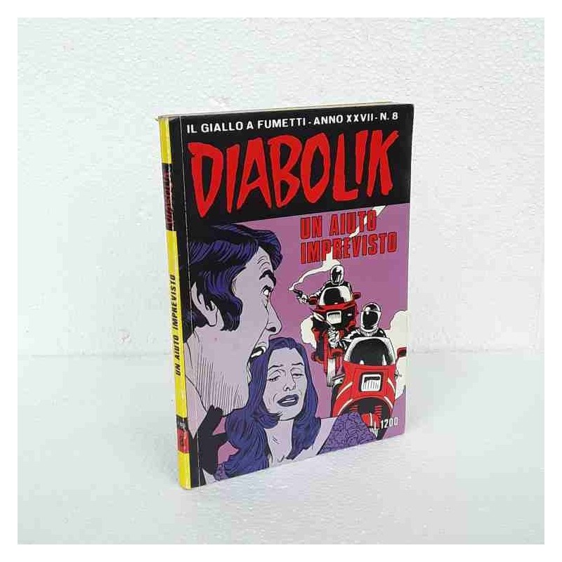 Diabolik anno XXVII n 8 Un aiuto imprevisto