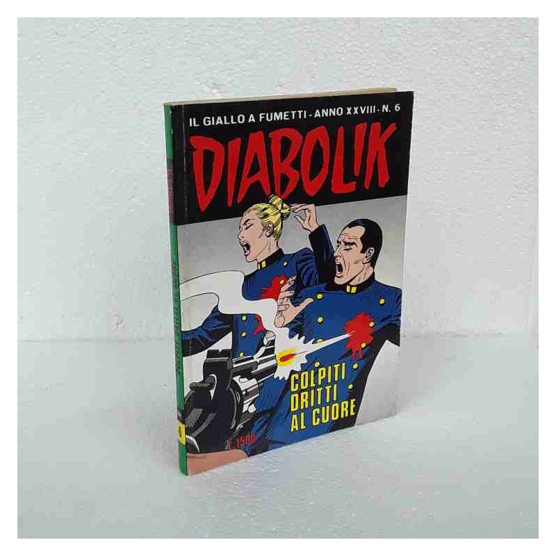 Diabolik anno XXVIII n 6 Colpiti dritti al cuore