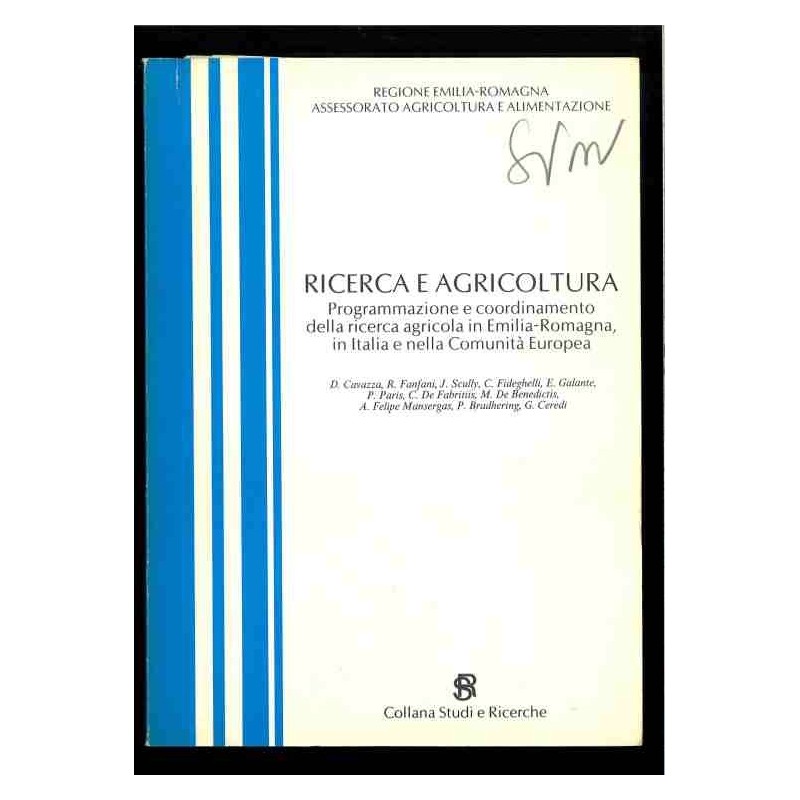 Ricerca e Agricoltura Emilia Romagna di Regione E.r.