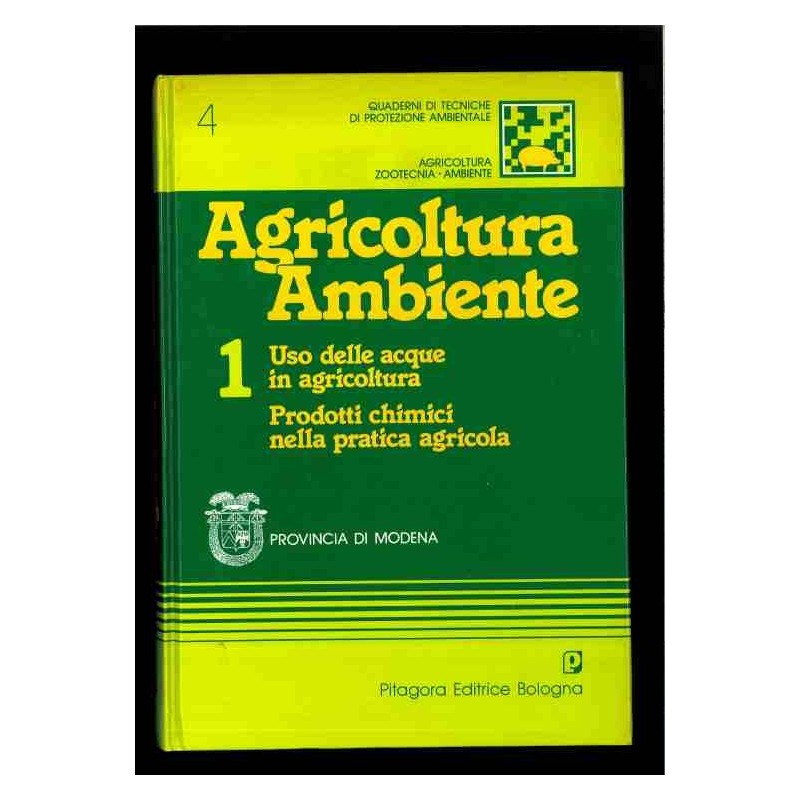 Uso acque in agricoltura - prodotti chimici nella pratica agricola