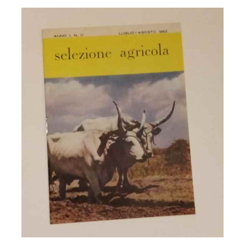 Selezione agricola - luglio agosto 1952