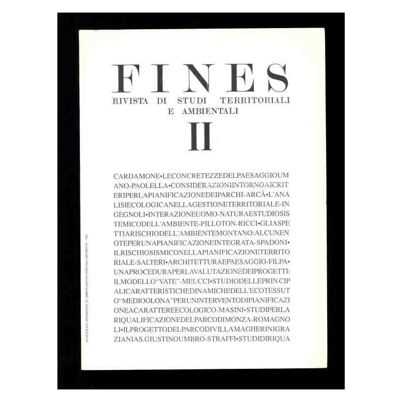 FINES - rivista studi ambientali II