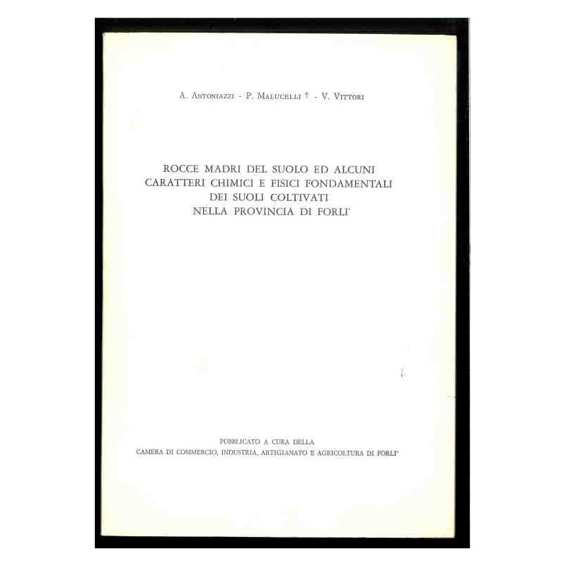 Rocce madri del suolo di Forlì di Antonazza - Malucelli - Vittori