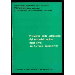 Estrazione dei materiali lapidei nei torrenti appenninici