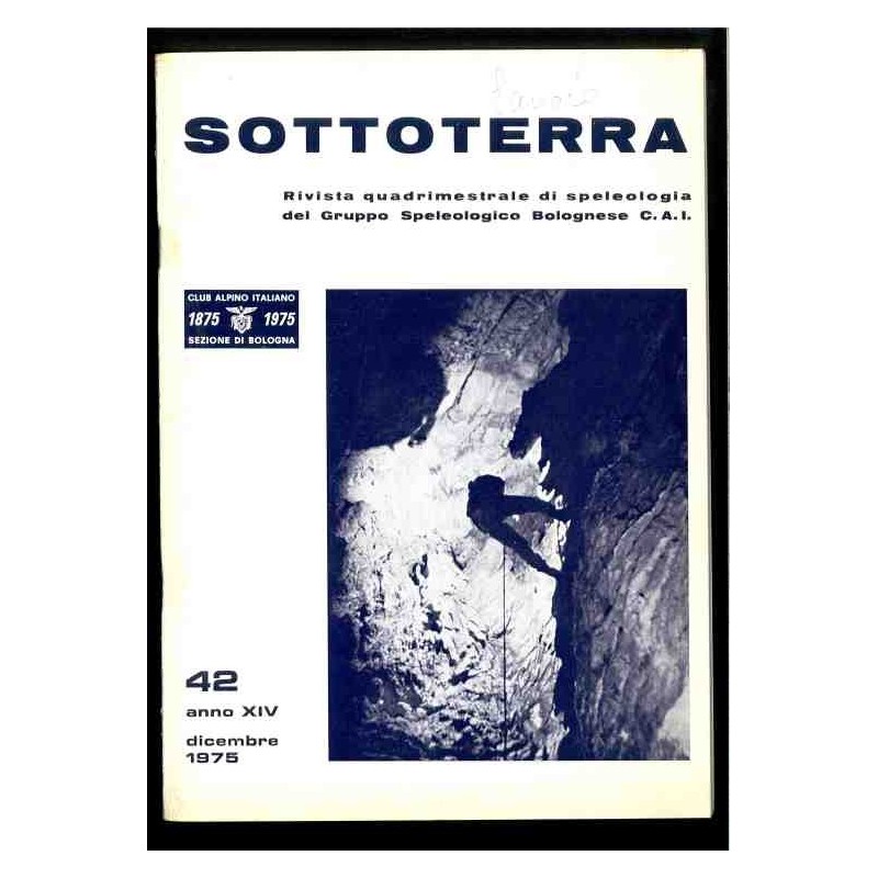 Sottoterra  rivista speleologia n.42