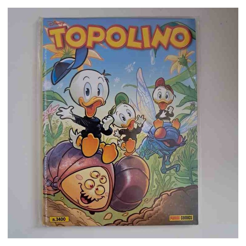 Topolino Libretto n. 3400 Walt Disney con moneta Qui,Quo e Qua