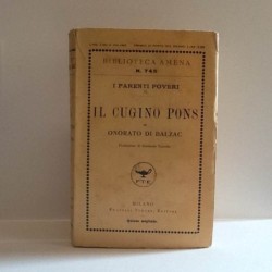 Il cugino Pons  di De Balzac Honore