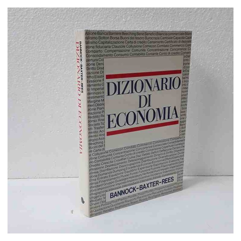 Dizionario di Economia di Bannock-Baxter-Rees