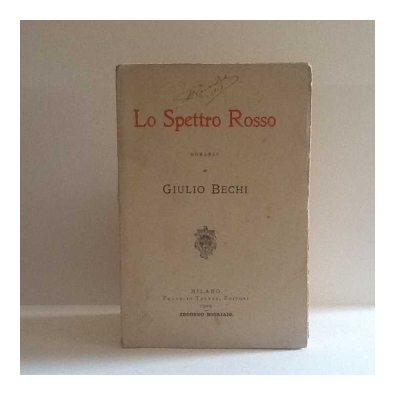 Lo spettro rosso  di Bechi Giulio