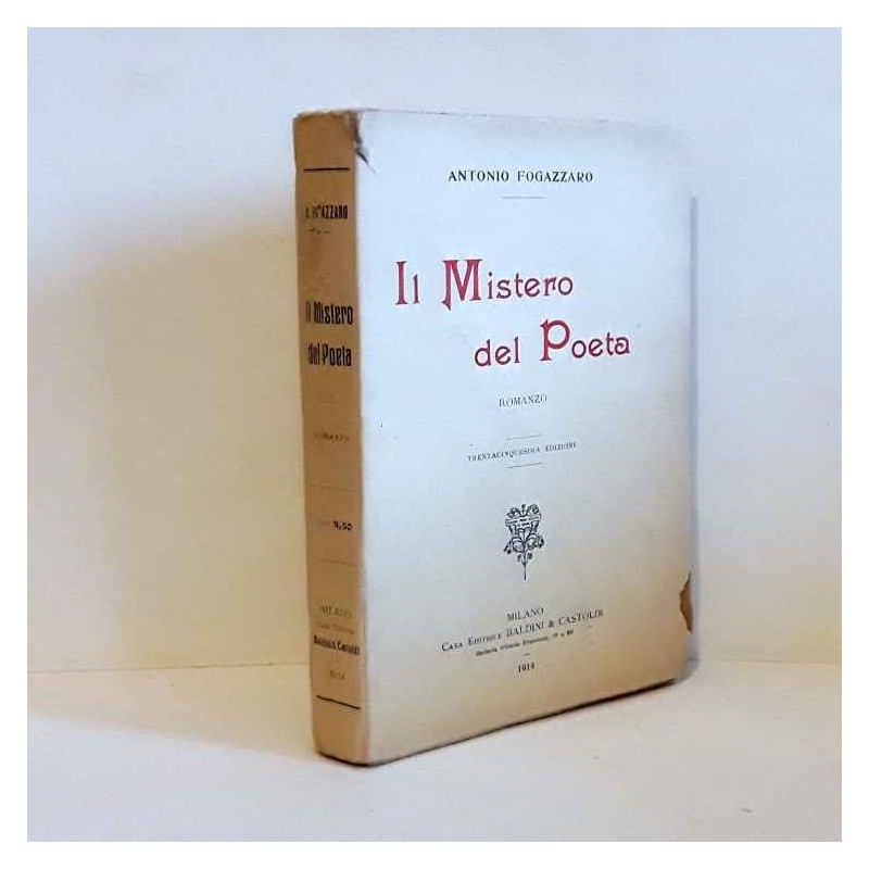 Il mistero del poeta  di Fogazzaro Antonio