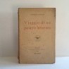 Viaggio di un povero letterato di Panzini Alfredo