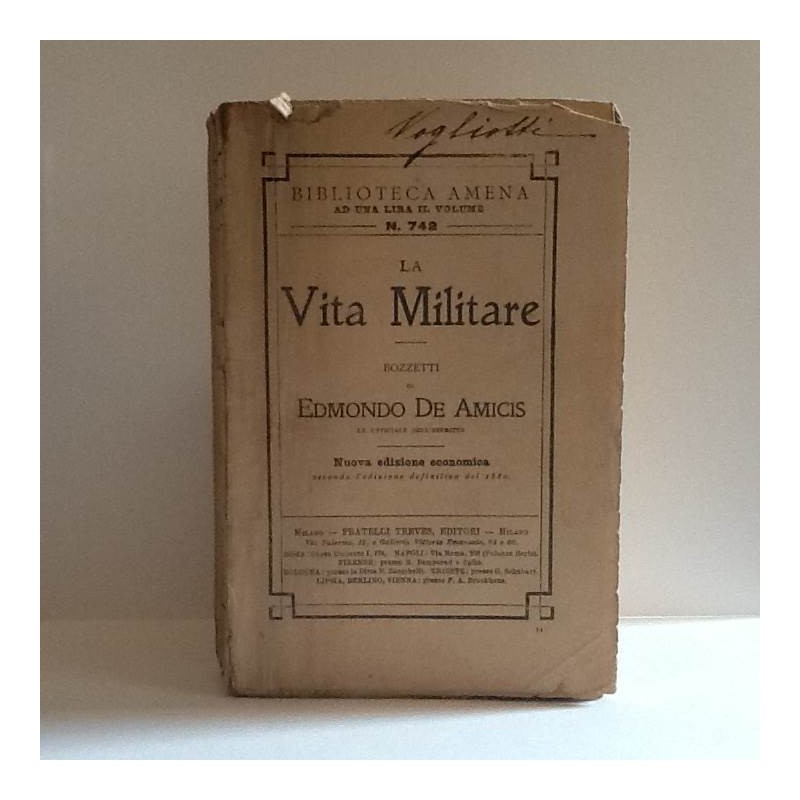 La vita militare  di De Amicis Edmondo