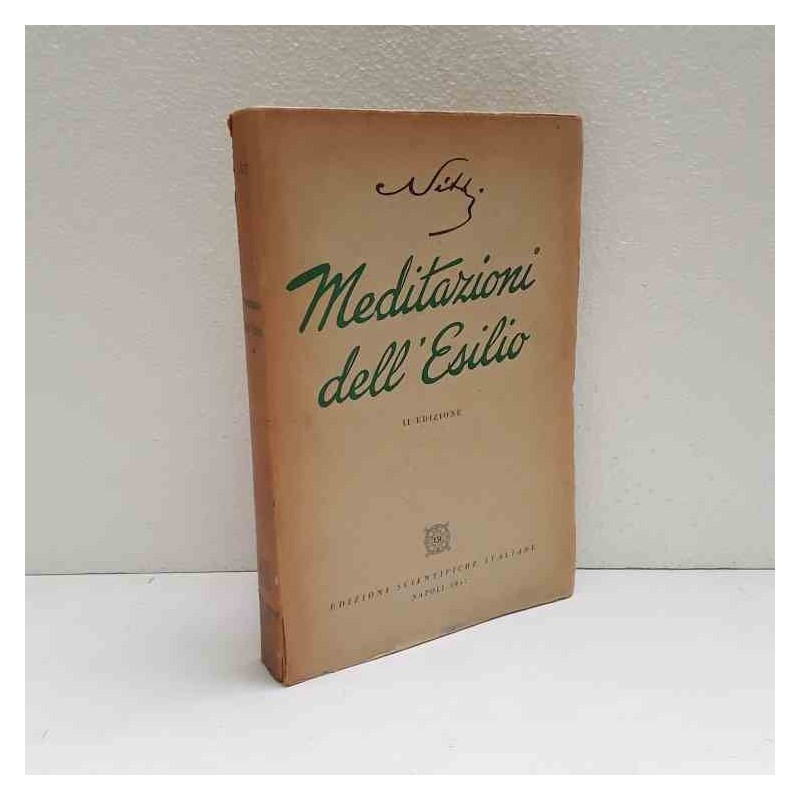 Meditazioni dell'esilio di Nitti