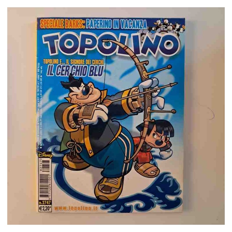 Topolino Libretto n. 2747 Walt Disney