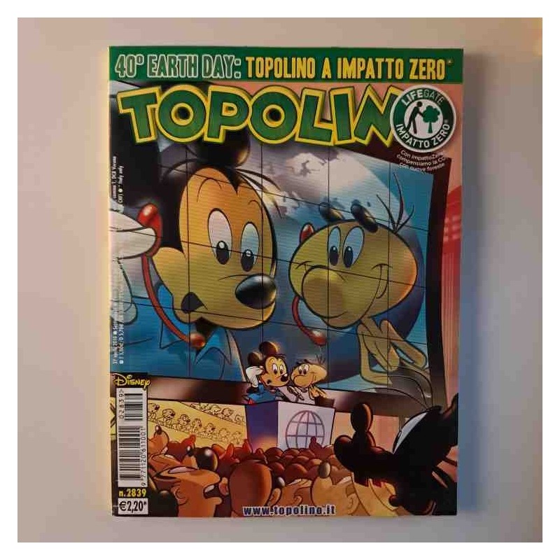 Topolino Libretto n. 2839 Walt Disney