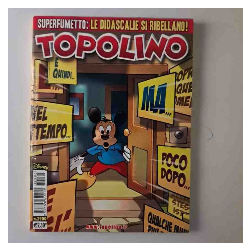 Topolino Libretto n. 2900 Walt Disney