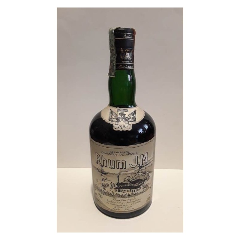 Rhum Rum Ron Vieux J.M AÑO