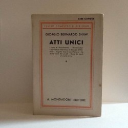 Atti unici di Shaw Giorgio Bernardo