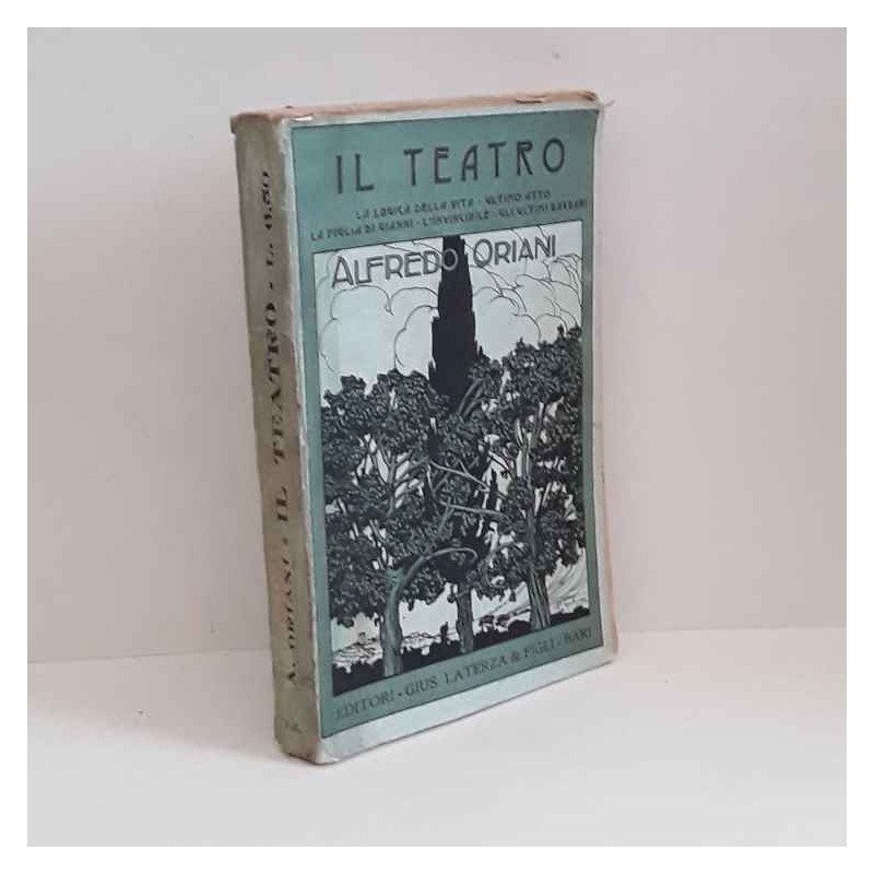 Il teatro - vol.1 di Oriani Alfredo