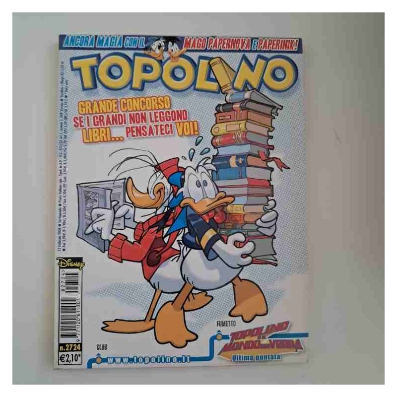 Topolino Libretto n. 2724 Walt Disney