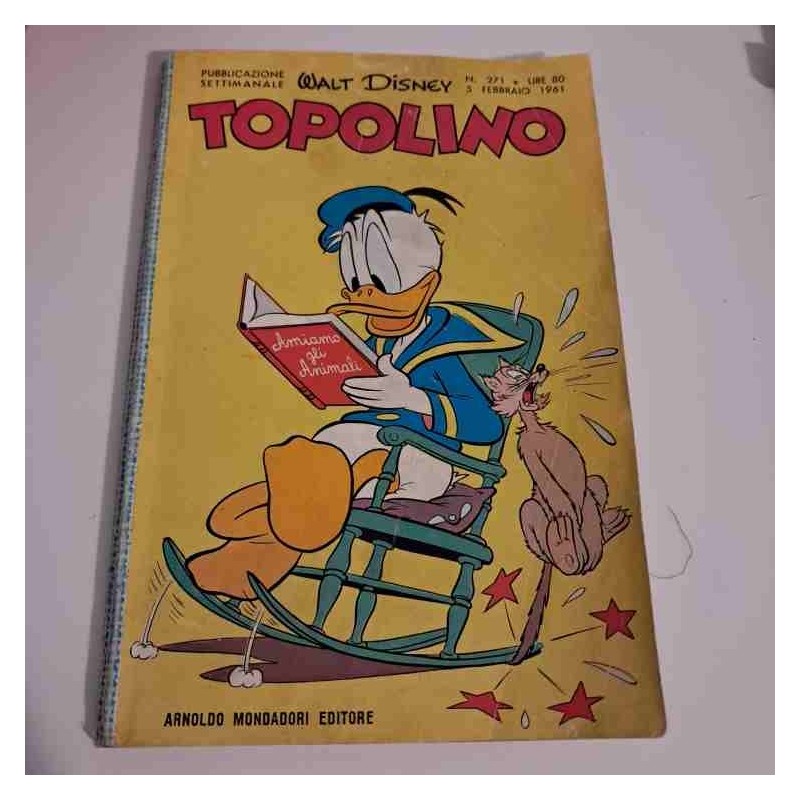 Topolino Libretto n. 271 Walt Disney con bollino