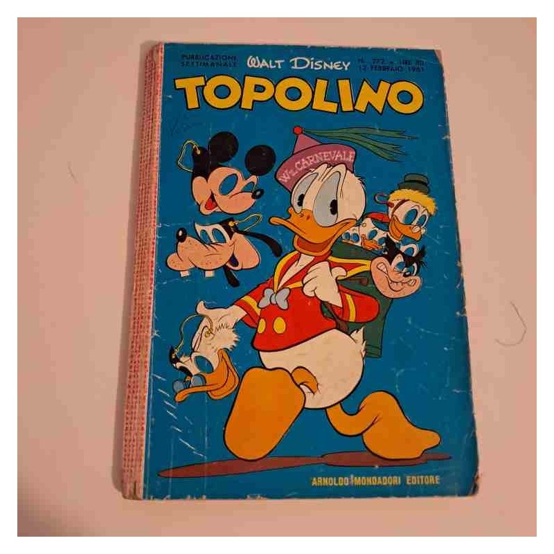 Topolino Libretto n. 272 Walt Disney con bollino