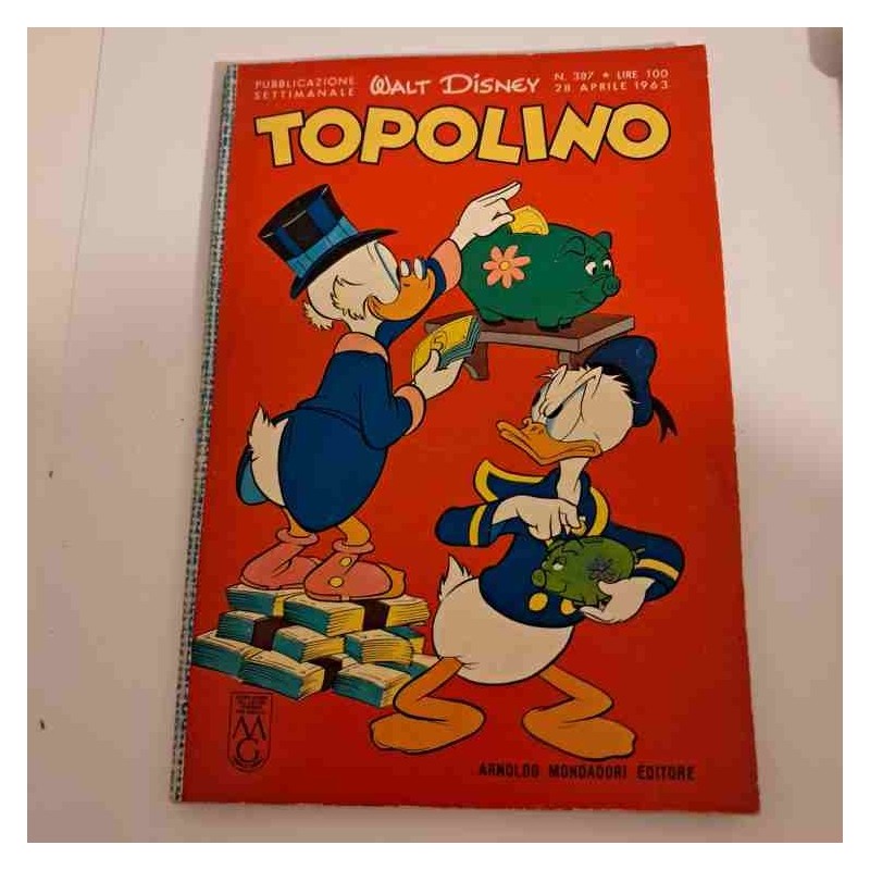 Topolino Libretto n. 387 Walt Disney con bollino