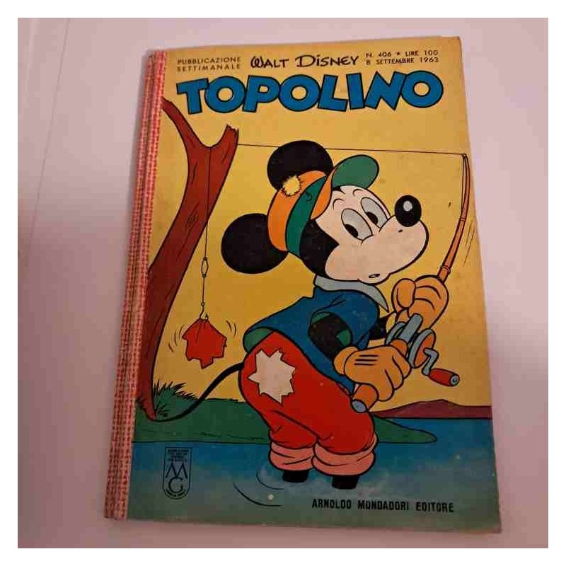 Topolino Libretto n. 406 Walt Disney con bollino