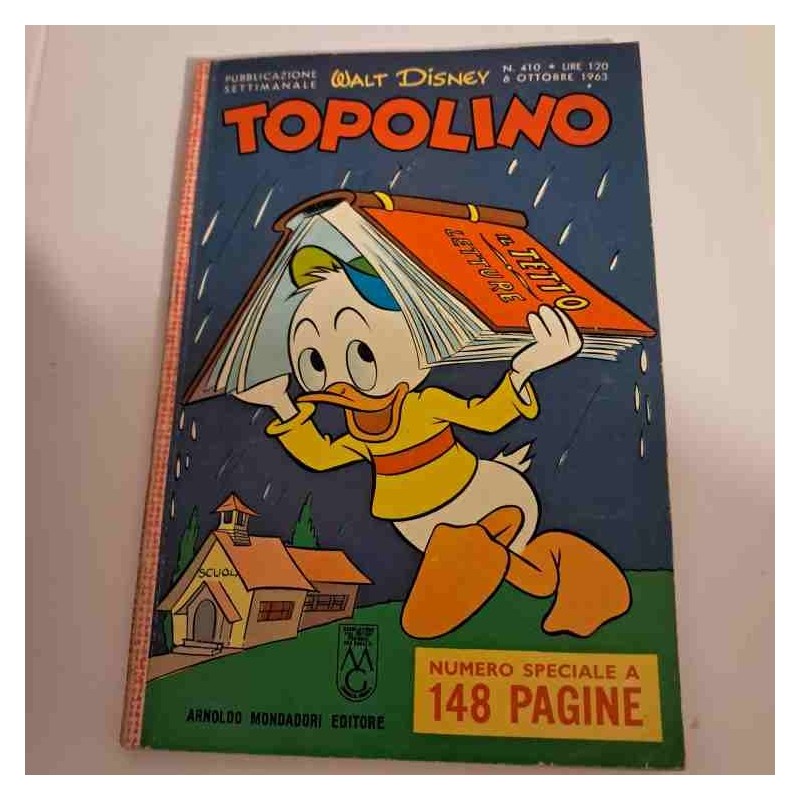 Topolino Libretto n. 410 Walt Disney con bollino