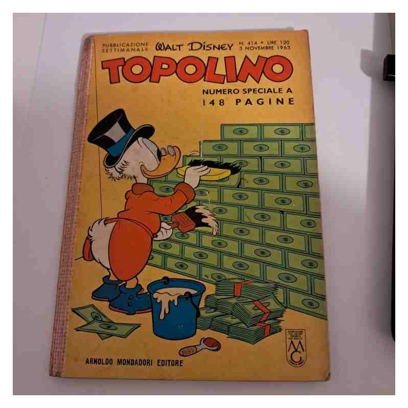 Topolino Libretto n. 414 Walt Disney con bollino