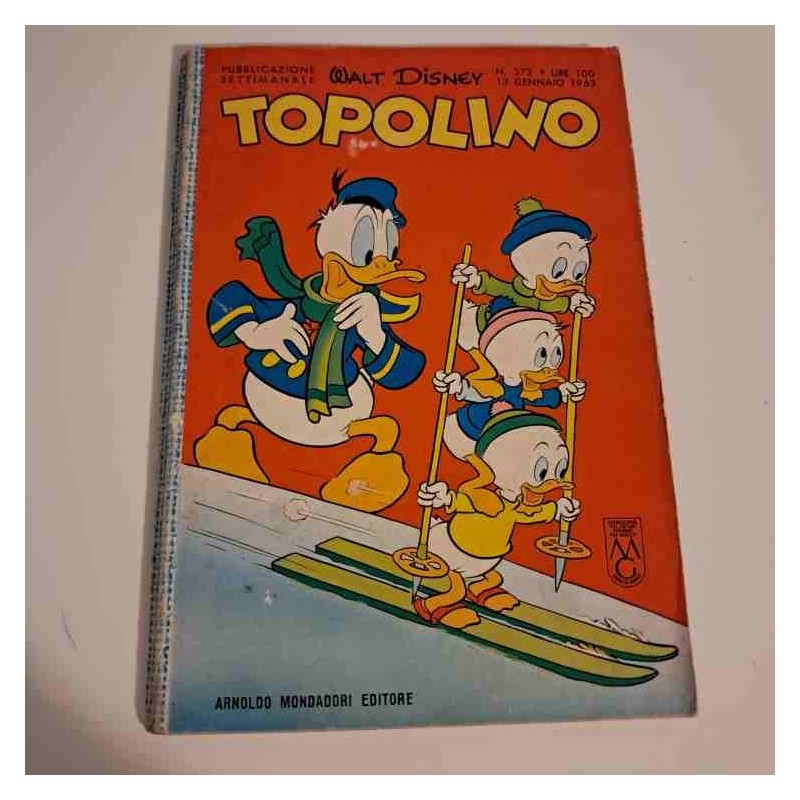 Topolino Libretto n. 372 Walt Disney con bollino e figurine