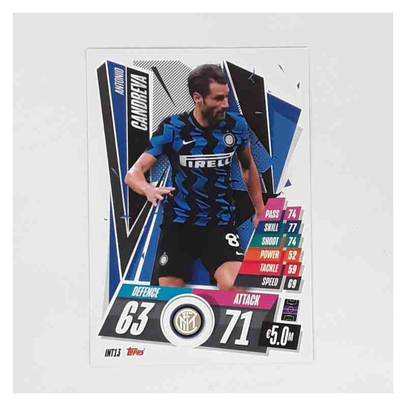 Match Attax Champions League Topps 2020 Antonio Candreva Inter INT13