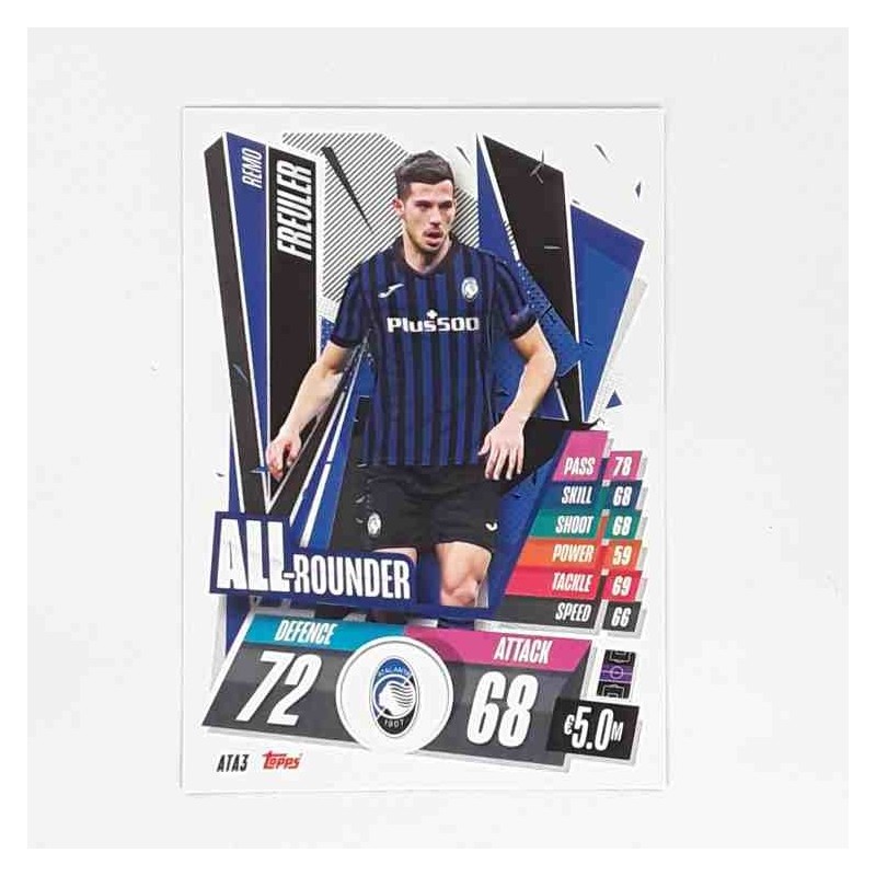 Match Attax Champions League Topps 2020 Remo Freuler Atalanta ATA3