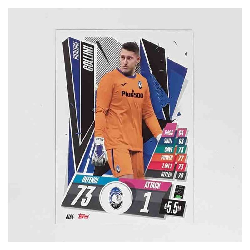 Match Attax Champions League Topps 2020 Pierluigi Gollini Atalanta ATA4