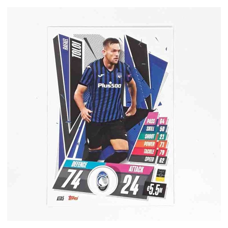 Match Attax Champions League Topps 2020 Rafael Toloi Atalanta ATA5