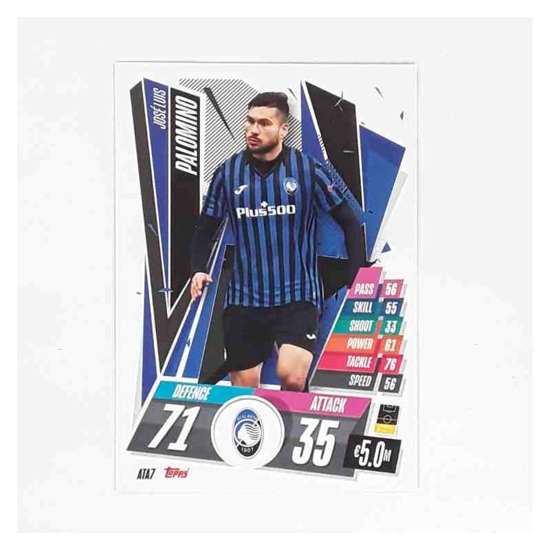 Match Attax Champions League Topps 2020 Jose Palomino Atalanta ATA7