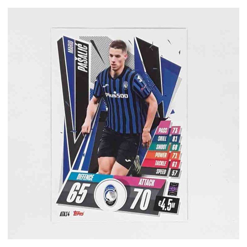 Match Attax Champions League Topps 2020 Mario Pasalic Atalanta ATA14