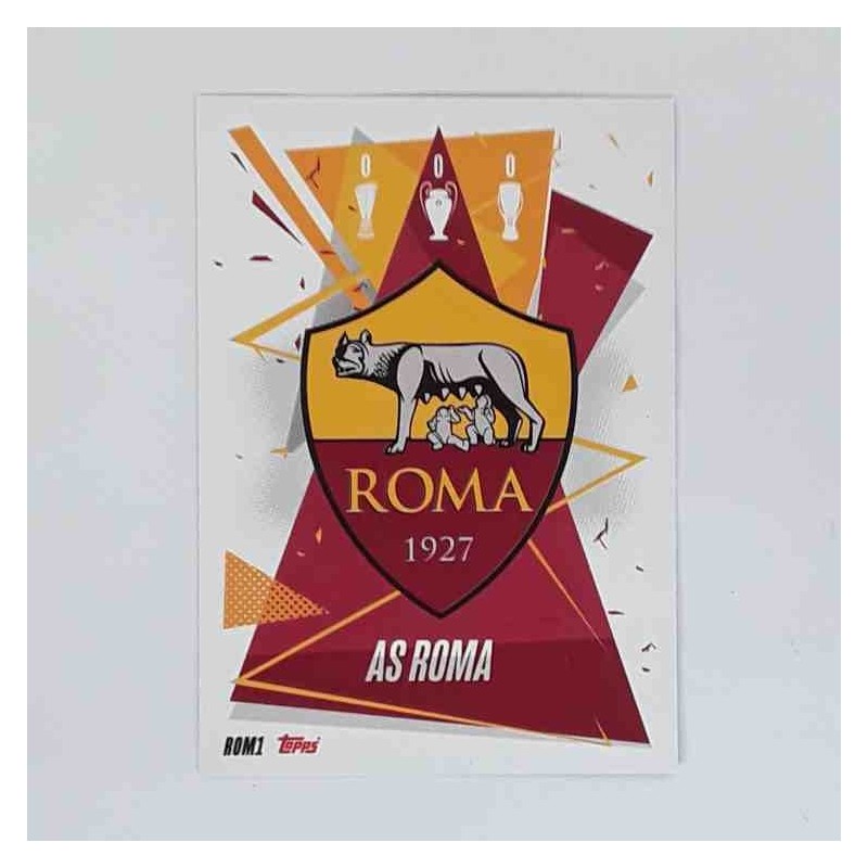 Match Attax Champions League Topps 2020 Team Badge Roma ROM1