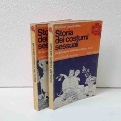 Storia dei costumi sessuali - 2 volumi di Lewinsohn Richard