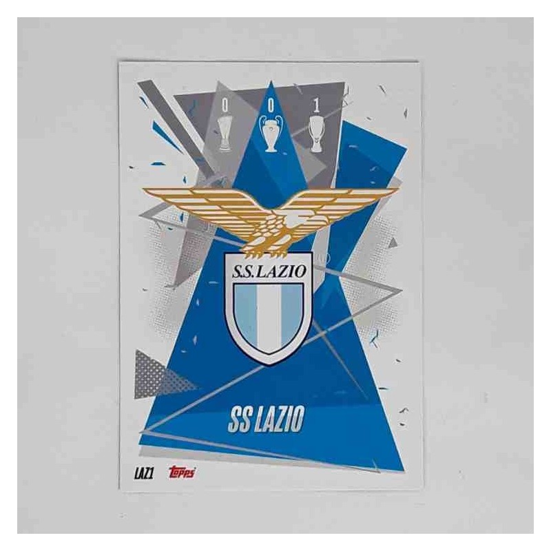 Match Attax Champions League Topps 2020 Team Badge Lazio LAZ1