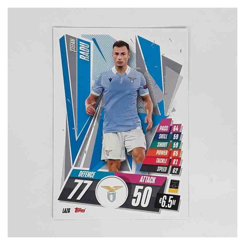 Match Attax Champions League Topps 2020 Stefan Radu Lazio LAZ6