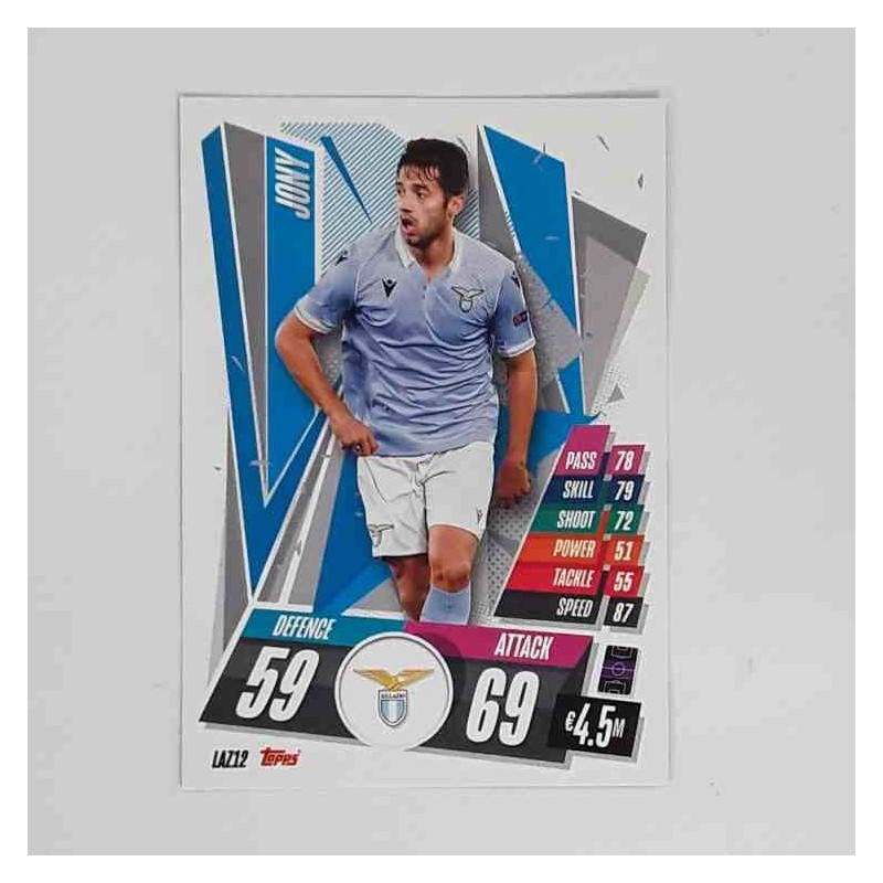 Match Attax Champions League Topps 2020 Jony Lazio LAZ12