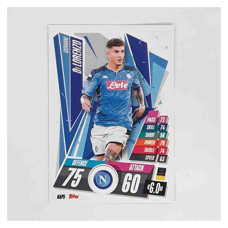 Match Attax Champions League Topps 2020 Giovanni Di Lorenzo Napoli NAP5