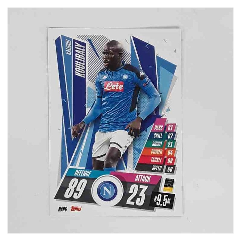 Match Attax Champions League Topps 2020 Kalidou Koulibaly Napoli NAP6